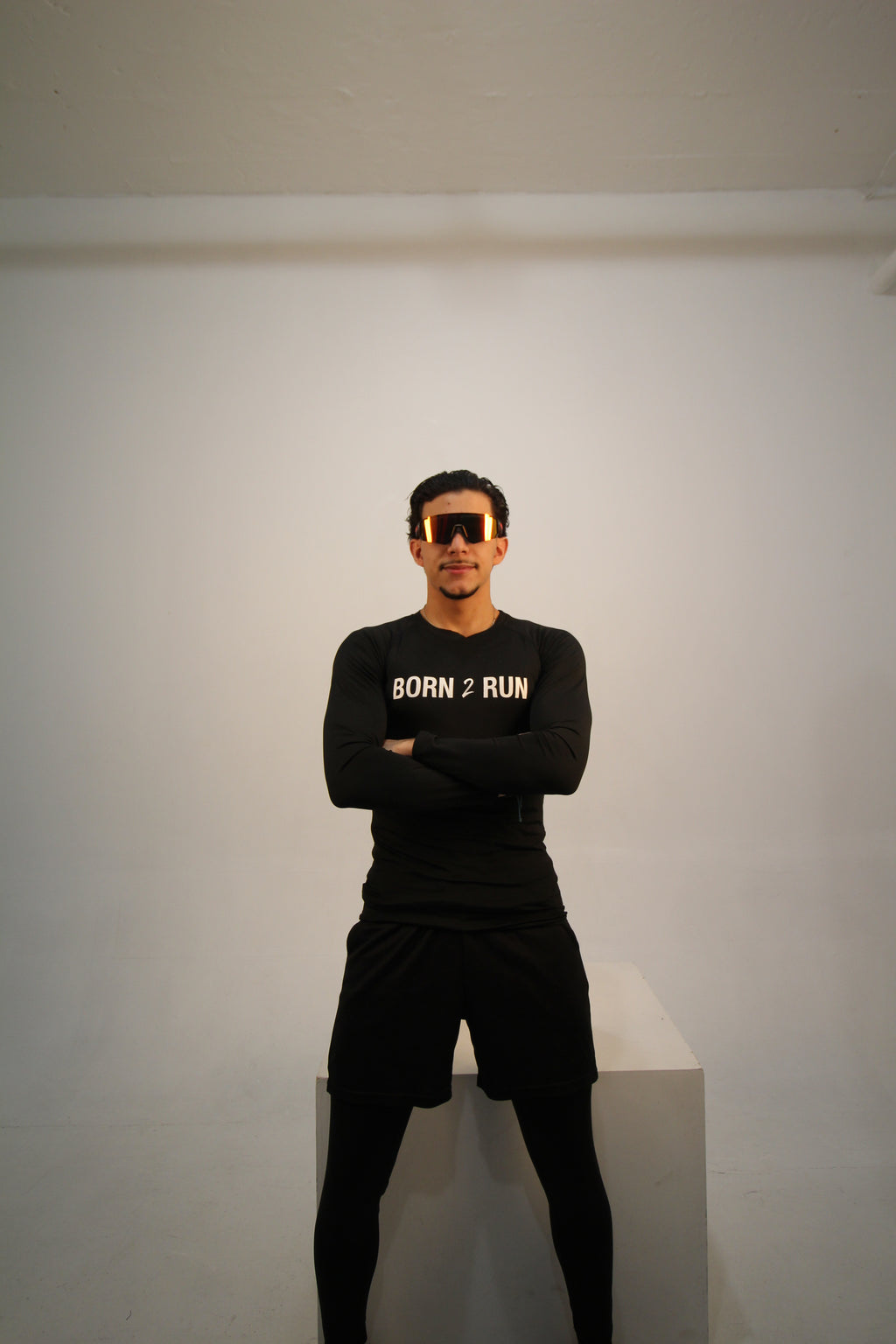 Born 2 Run Performance Long Sleeve | BRC Training & Running Top